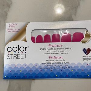 Color street pedicure